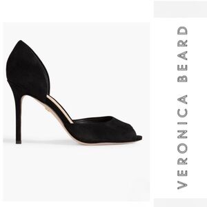 VERONICA BEARD
Gadot suede pumps
$395  size 7 NEW 
Color: Black